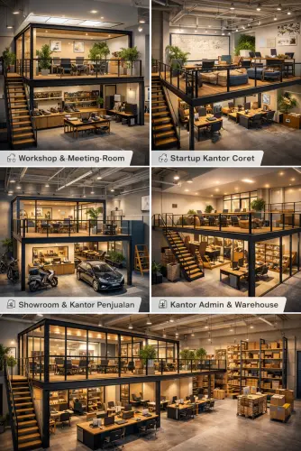 Mezzanine Ruang Kantor di Jakarta Barat