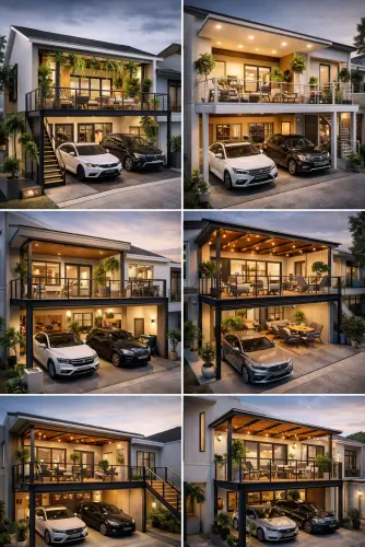 Mezannine Teras Rumah Keren di Jakarta Barat